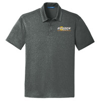 K576 - B322E001 - EMB - Heather Polo