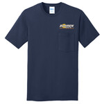 PC54P - B322E001 - EMB - Cotton Pocket T-Shirt